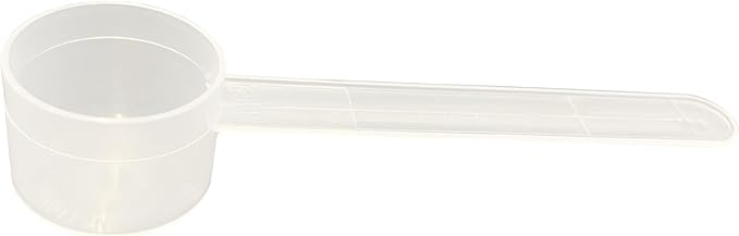 25 mL (5 Teaspoon) Long Handle Scoop for Measuring Coffee, Pet Food, Grains, Protein, Spices and Other Dry Goods (Pack of 5)