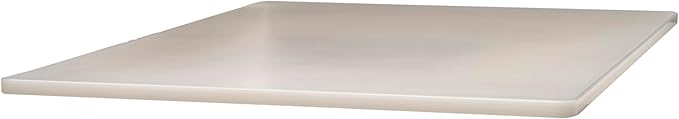 Winco Cutting Board, 18 by 24 by 1/2-Inch, White, 18" x 24"