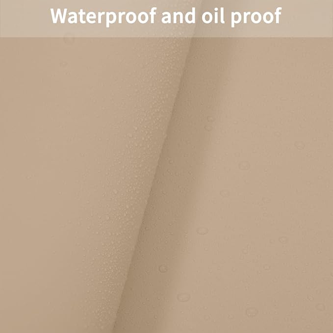 Table Pad for Dining Room Table - Can Be Used On Both Sides Waterproof and Easy to Clean Good Flatness Used for Dining Table(Light Brown+Gray 44x72)