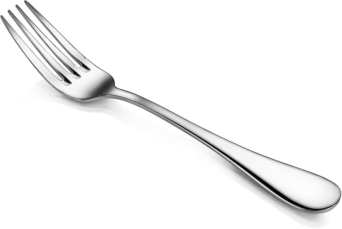 Artaste Rain 18/10 Stainless Steel (Silver (Set of 12), Salad Fork (7-Inch))