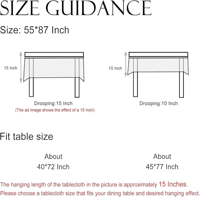 ISAENNE Designer Vintage Linen Rectangular Tablecloth,Floral and Bird Pattern Elegant Table Cloth,Fall Wrinkle Resistant Decor Tablecloths for Dining Kitchen Party Christmas,55"*87"-Murad A