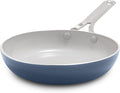 GreenPan Nova 8" Frying Pan Skillet, Oprah’s Favorite Things 2024, Ceramic Nonstick Cookware, PFAS Free, Toxin-Free, Induction Suitable, Dishwasher & Oven Safe, Durable, Easy Clean, Ocean Blue