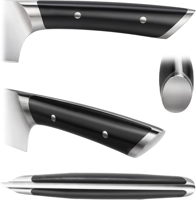 Cangshan HELENA Series German Steel Forged, HUA Knife Block Set (6-Piece, Black)