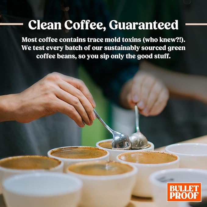 Bulletproof The Mentalist Medium-Dark Roast Ground Coffee, 12 Ounces (Pack of 3), 100% Arabica Beans, Clean Coffee Tested for Toxins, Packaging May Vary