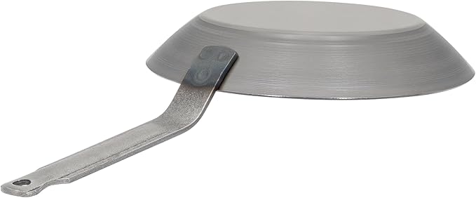 Matfer Bourgeat Black Carbon Steel Frying Pan, 10"