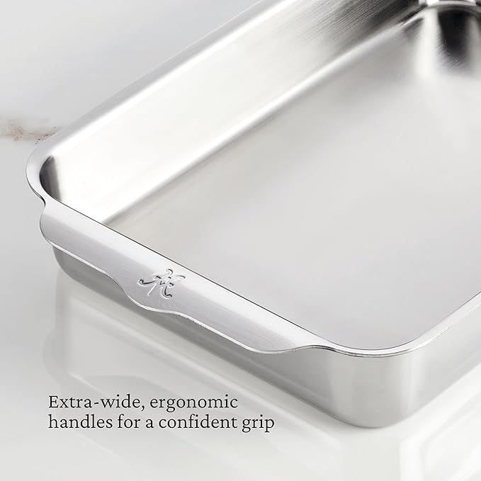 Hestan Provisions OvenBond – 9" x 13" Tri-ply Rectangular Baker Pan
