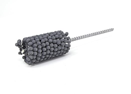 Brush Research BC11232 FLEX-HONE®, 1-1/2" (38mm) Diameter, 320 Grit, Silicon Carbide, For Mild Steel, Stainless Steel, Cast Iron and Softer Ferrous Materials