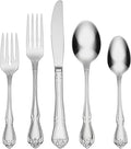 Oneida B552020A True Rose 20 Piece Everyday Flatware Set, Service For 4