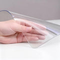 Frosted Table Protector 24 x 48 Inch, 1.4mm Thick Waterproof PVC Plastic Table Cover, Durable Table Pad for Dining Room, Kitchen, Writing Desk, and Coffee Tables