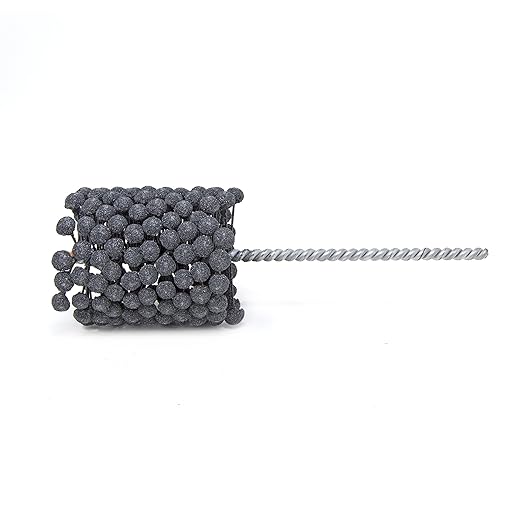 Brush Research BC21280 FLEX-HONE®, 2-1/2" (63.5mm) Diameter, 80 Grit, Silicon Carbide, for Mild Steel, Stainless Steel, Cast Iron and Softer Ferrous Materials