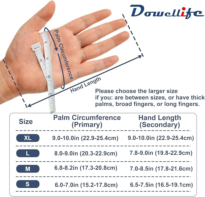 Dowellife Cut Resistant Gloves Food Grade Level 5 Protection, Safety Kitchen Cut Gloves for Chef Oyster Shucking Mandolin Knife Butcher Meat Cutting