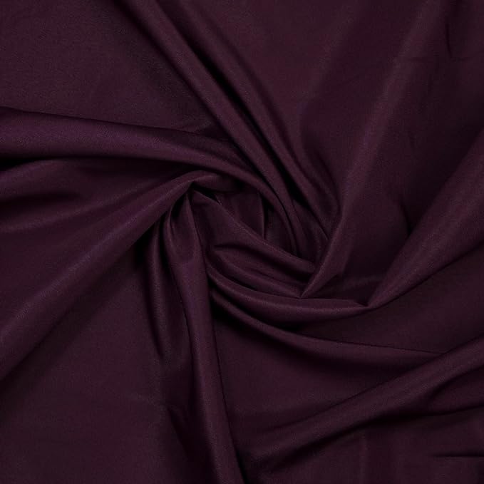 Gee Di Moda Rectangle Tablecloth - 60 x 84 Inch Eggplant Table Cloth for 5 Foot Rectangle Table - Heavy Duty Washable Fabric - for 5 Ft Buffet Table, Holiday Party, Dinner, Wedding & Baby Shower