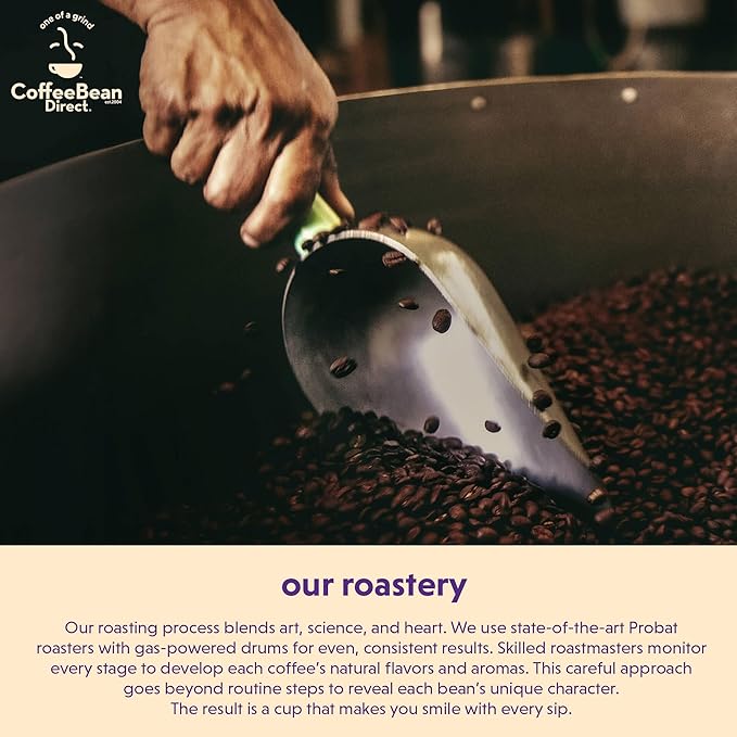 Coffee Bean Direct Dark House Blend, Whole Bean Coffee, Dark Roast, 1 Pound Bag (Pack of 1)