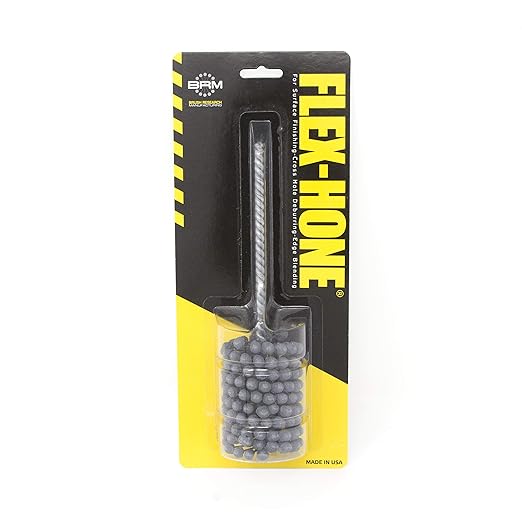 Brush Research BC17824 FLEX-HONE®, 1-7/8" (47.6mm) Diameter, 240 Grit, Silicon Carbide, For Mild Steel, Stainless Steel, Cast Iron and Softer Ferrous Materials