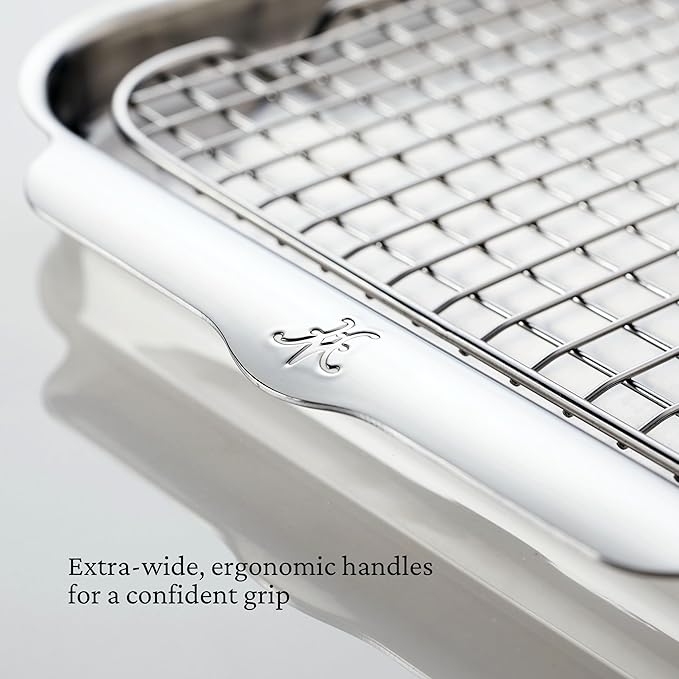 Hestan Provisions OvenBond – 5-Piece Tri-ply Baking Sheet Set