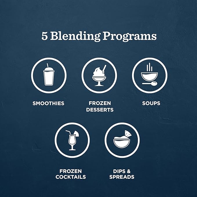 Vitamix Ascent Series X4 Blender with Five Blending Programs, Self-Cleaning Program, Professional-Grade Blender for Smoothies, Soups and More, Stainless-Steel Blades, 48 Oz Container, Graphite