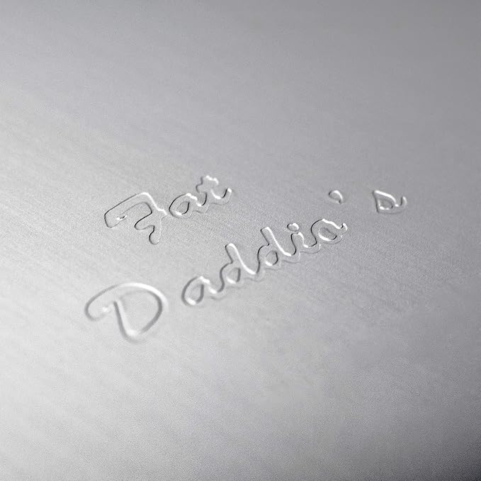 Fat Daddio's PRD-83SET Anodized Aluminum Round Cake Pans, 2 Piece Set, 8 x 3 Inch