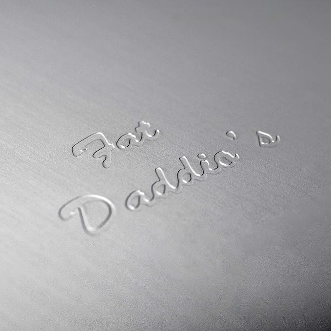 Fat Daddio's Anodized Aluminum Round Cake Pans, 2 Piece Set, 4 x 2 Inch